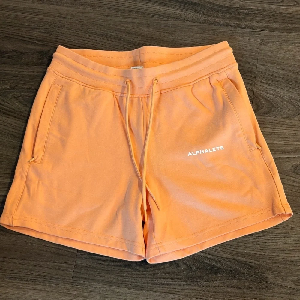 NWT Alphalete Core Athletic Fleece Shorts - Size M - Picture 2 of 5